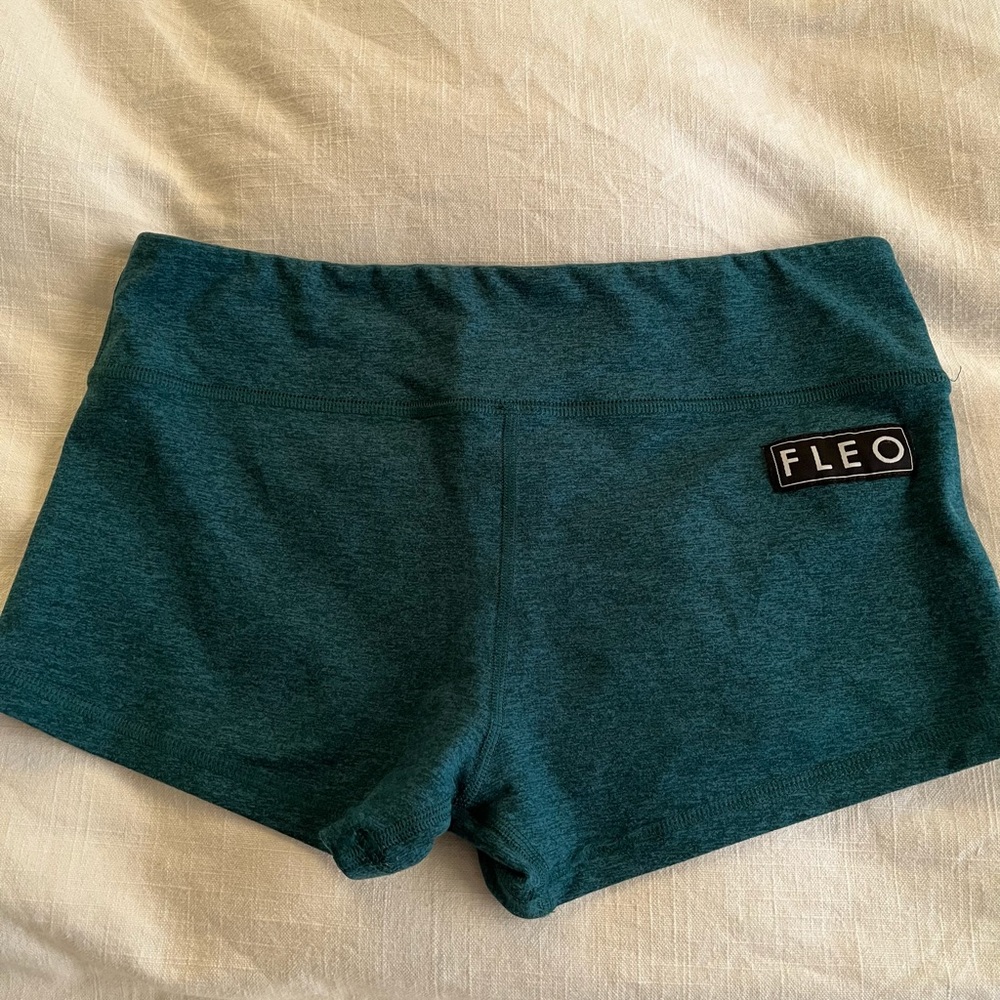 Fleo Teal Athletic Shorts